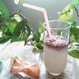 ♡バナナスムージーチョコチップシェーク♡