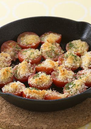 簡単☆ミニトマトのチーズパン粉焼き☆-レシピのメイン写真