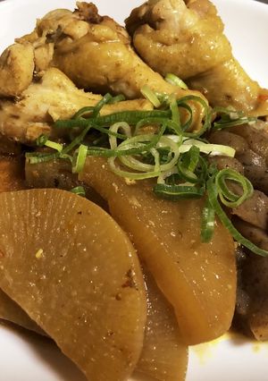 超楽々 鶏肉 大根の旨カレー煮込み-レシピのメイン写真