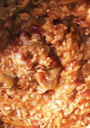 簡単！トマト缶と余り野菜のリゾット-レシピのメイン写真