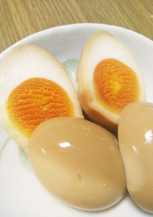 ♡麺つゆで絶品つるんっ煮たまご♡-レシピのメイン写真
