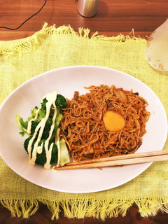 焼きそばアレンジ!ピリ辛キムチ焼きそば-レシピのメイン写真