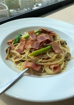 炒めるだけ☆簡単♪和風パスタ！-レシピのメイン写真