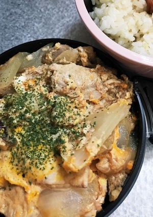 残ったタレでぶっこみ卵とじ-レシピのメイン写真