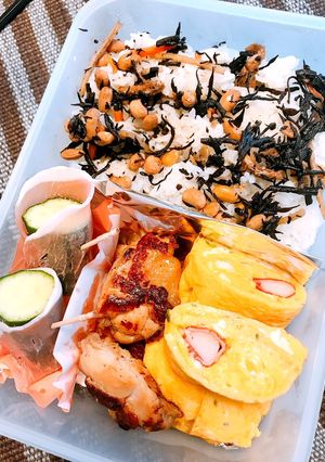 高校野球部２ℓ弁当　焼き鳥編-レシピのメイン写真