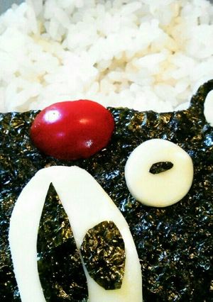 簡単キャラ弁♥くまもん-レシピのメイン写真