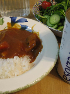 我が家流カレーinホールトマト-レシピのメイン写真
