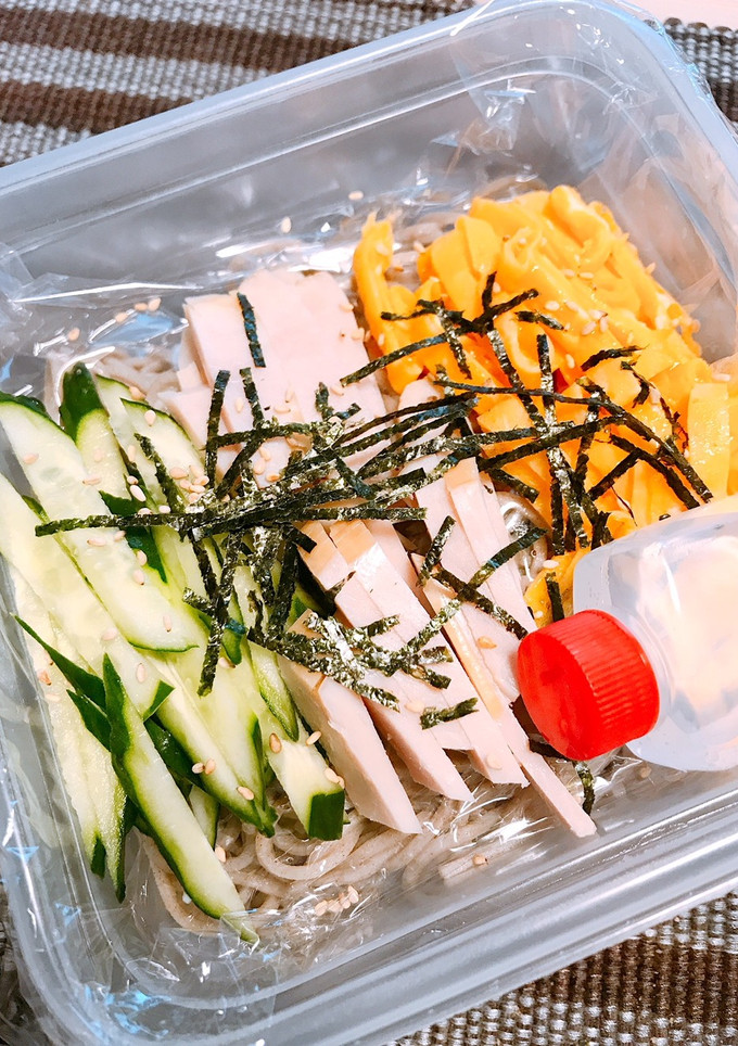高校野球部２ℓ弁当　蕎麦編-レシピのメイン写真