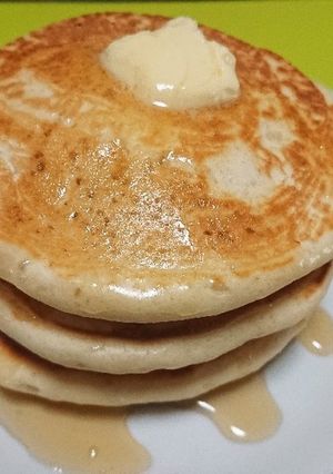 卵なし♡ふんわりパンケーキ-レシピのメイン写真