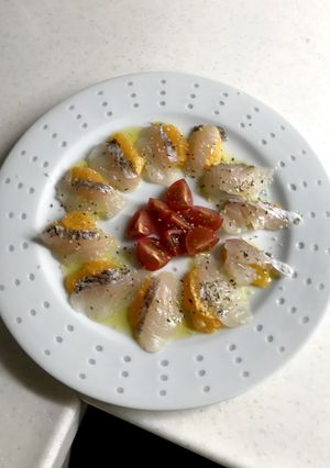 鯛のカルパッチョを簡単に-レシピのメイン写真