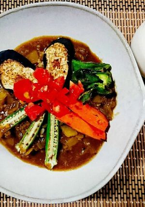 夏野菜カレー-レシピのメイン写真