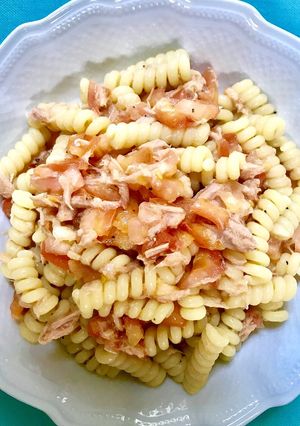 トマトのツナのマカロニ-レシピのメイン写真