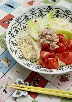 我が家流イタリアン素麺-レシピのメイン写真