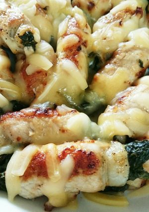 ロース肉の大葉巻き☆チーズ乗せ-レシピのメイン写真