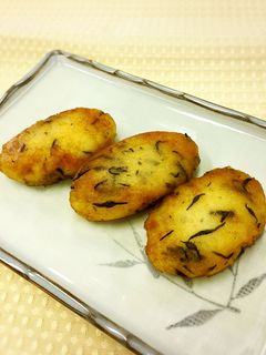 【乳幼児おやつ】ひじきいももち-レシピのメイン写真
