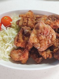 かりかりジューシーな唐揚げ♪-レシピのメイン写真