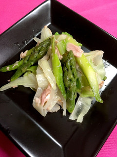 アスパラサラダ ボイル野菜と和えるだけ-レシピのメイン写真