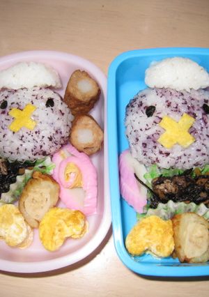 フワンテお弁当（キャラ弁）-レシピのメイン写真