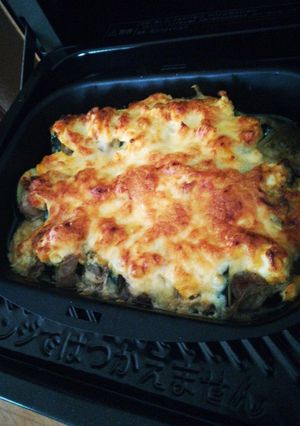 ズッキーニのハサミ焼き-レシピのメイン写真