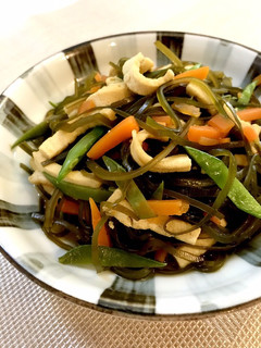 * ひき昆布の煮物 *-レシピのメイン写真