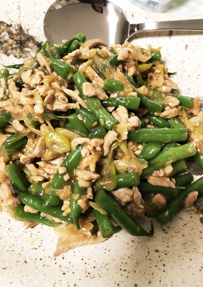 豚肉といんげんのオイスターソース炒め-レシピのメイン写真