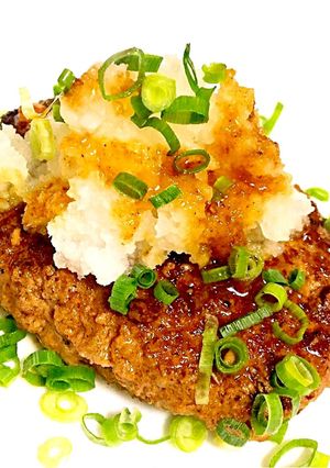 ヘルシー♡豆腐ハンバーグ和風おろしソース-レシピのメイン写真