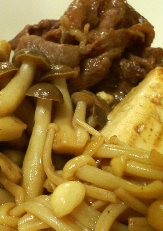 キノコたっぷり！すき焼き風煮物。-レシピのメイン写真