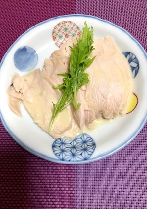 簡単すぎる鶏ハム？！マヨポンでどうぞ-レシピのメイン写真