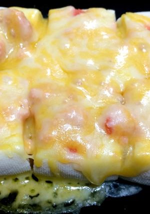やわらか高野豆腐のたらこチーズ焼き-レシピのメイン写真