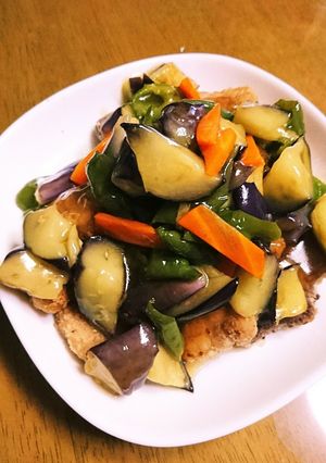 もうかさめの竜田揚げ~野菜あんかけ~-レシピのメイン写真