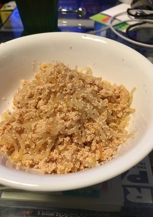 おかん直伝・たらこと白滝の炒り合わせ-レシピのメイン写真