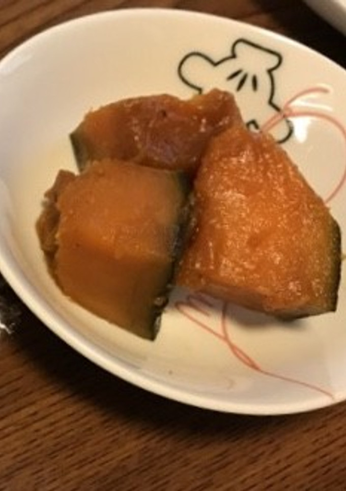 しっかり目の味かぼちゃの煮付け-レシピのメイン写真