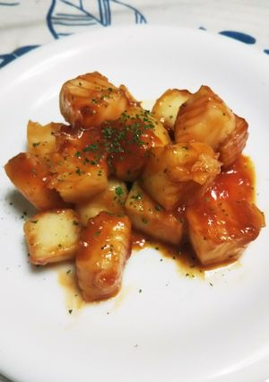 イカのケチャップ炒め-レシピのメイン写真