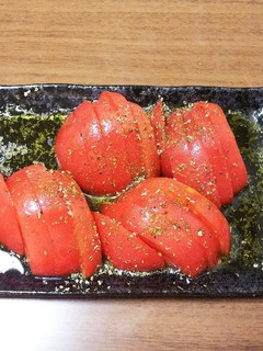 冷やしトマトのハーブソルト♪-レシピのメイン写真