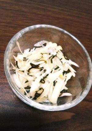 らっきょう塩昆布和え-レシピのメイン写真