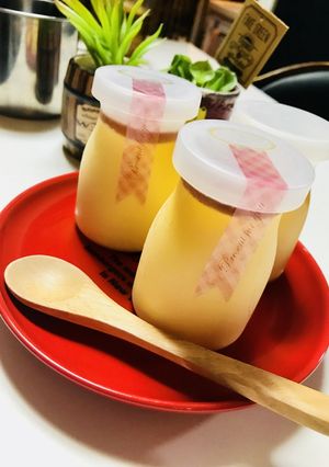 焼かずに簡単❤︎とろとろ濃厚プリン-レシピのメイン写真