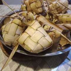 クトゥパッ（ketupat）圧力鍋で時短-レシピのメイン写真