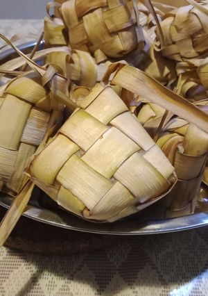 クトゥパッ（ketupat）圧力鍋で時短-レシピのメイン写真