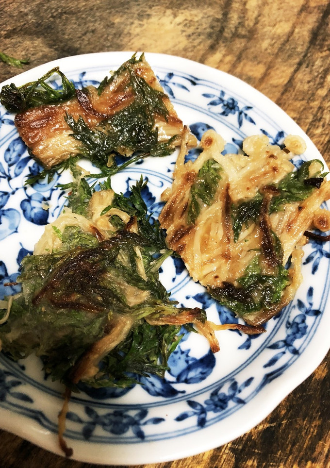 えのきと人参葉焼き-レシピのメイン写真