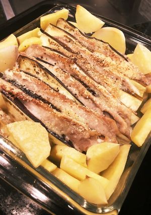 豚肉とナスのミルフィーユオーブン焼き-レシピのメイン写真