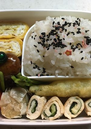 高校生お弁当(2018.6.15)-レシピのメイン写真