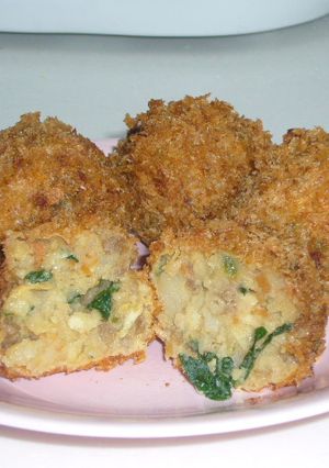 余り野菜で♪味噌コロッケェ(*^^*)-レシピのメイン写真