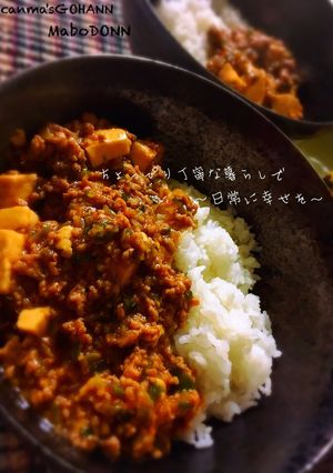 ご飯がススム！激ウマ麻婆丼-レシピのメイン写真