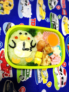 キャラ弁 簡単 動物 時計-レシピのメイン写真