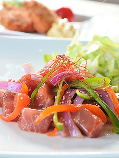 切り落としマグロのタイ風アレンジ♪-レシピのメイン写真