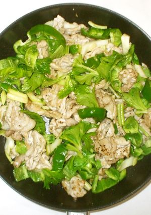 玉ねぎドレッシング炒め♪簡単豚肉ピーマン-レシピのメイン写真