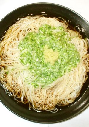オクラとろろそうめん♪簡単アレンジ-レシピのメイン写真