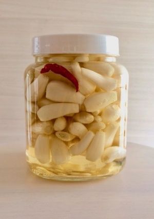 簡単!らっきょうの甘酢漬け♪-レシピのメイン写真
