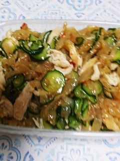 中華クラゲととりささみの和え物-レシピのメイン写真