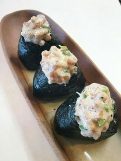 梅干し入り納豆おむすび-レシピのメイン写真
